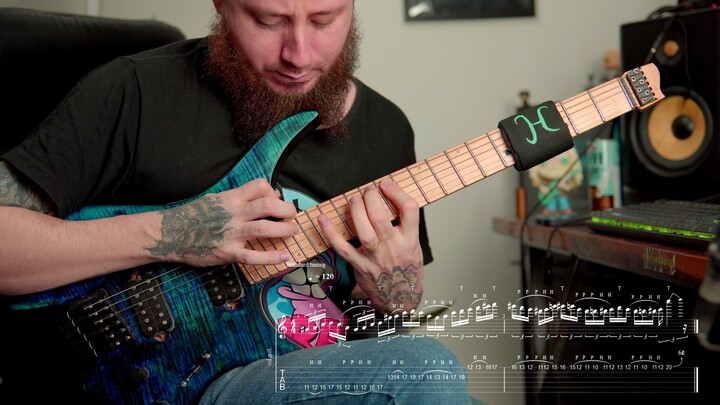 Fusion guitar line - Hussein Haddad
