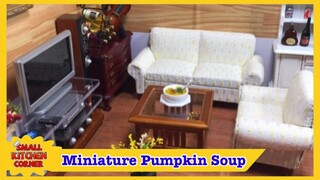 Miniature Pumpkin Soup | How to Make Miniature Pumpkin Soup | Small Kitchen Corner