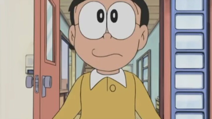 nobita senang sekali