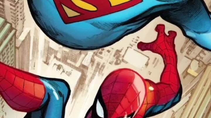 Spider-Man carried the no-good Superman.