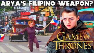Game of Thrones: Did Arya Stark Use FILIPINO Martial Arts?