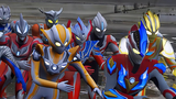Ultraman jumps subject three and looks great