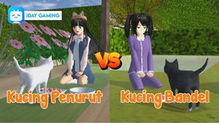 KUCING PENURUT VS KUCING BANDEL - SAKURA SCHOOL SIMULATOR