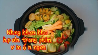 Những khoản khắc hấp dẫn trong phim về món ngon