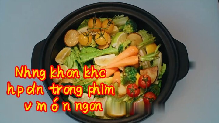 Những khoản khắc hấp dẫn trong phim về món ngon