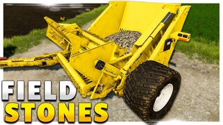 How to Remove Fieldstones // Farming Simulator 2022 Gameplay