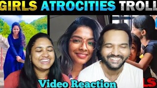 The Girls Atrocities Troll Video Reaction🤣😂🙋‍♀️💁‍♀️ | Today Trending | Tamil Couple Reaction