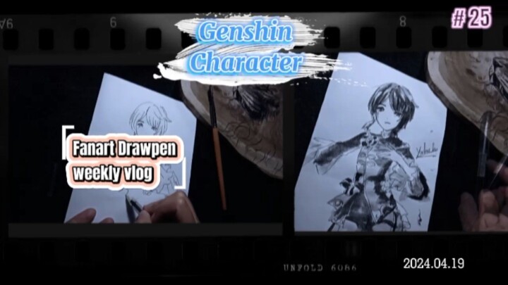 gambar karakter Genshin yuk.. 😍😍 ____🖋🖋