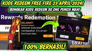 KODE REDEEM FREE FIRE TERBARU 23 APRIL 2024 HARI INI | KODE REDEEM FF TERBARU 23 APRIL 2024