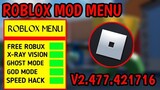 Roblox Mod Menu V2.477.421716 With 65 Features Updated No Banned Working In All Servers!!!
