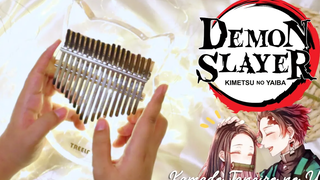 Demon Slayer Kimetsu no Yaiba EP 19 "Kamado Tanjiro no Uta" Kalimba Cover ♡