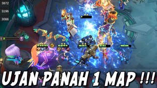 MIYA ASTRO TITAN MODE STARCORE UJAN PANAH 1 MAP COK ! SUMPAH SAKIT BGT ! BUYAR SEMUA KESIREM PANAH !