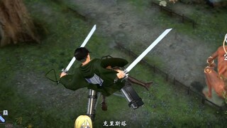 刚入的极限国度，朋友非说这是进击的巨人