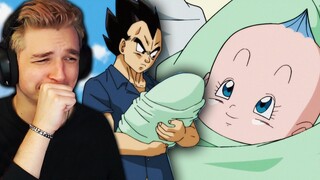 VEGETA'S SECOND CHILD IS BORN!! (DB Super Reaction!)