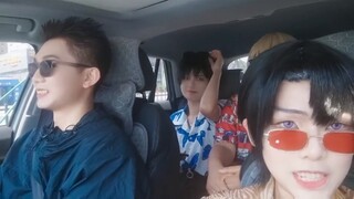 [ Detective Conan COS] Please! I saw the real Police Academy Five at the beach!?