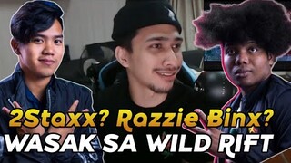 DOGIE VS 2STAXX AT RAZZIE BINX ? WASAK SA WILD RIFT