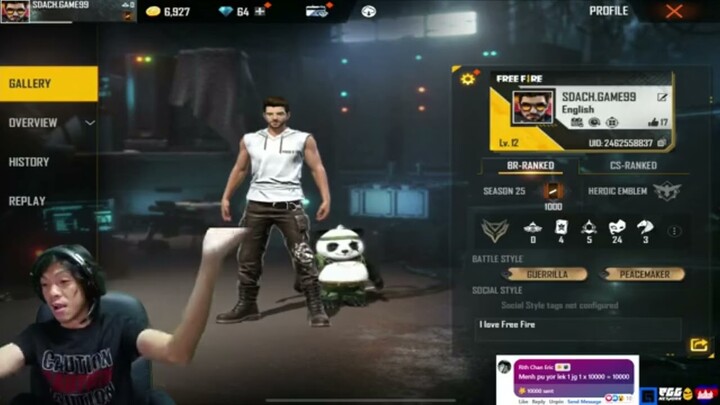 SDACH GAME ស្តេច ហ្គេម Free Fire