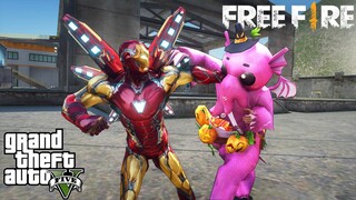 เมื่อไอรอนแมน! บุกโลกฟีฟาย Free Fire x GTA V Mod