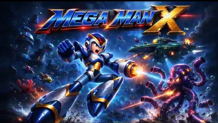 Mega Man X - Reimagined Music (SNES) #megaman #games #hardrock #retrogaming