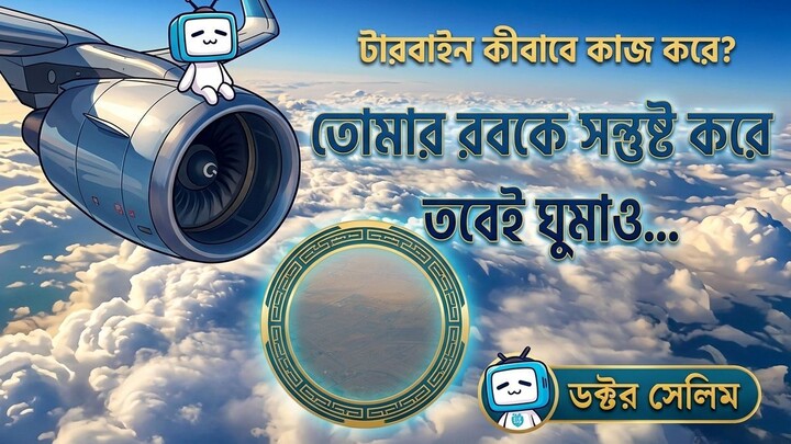 在云端醒来：高空美景与引擎科学 ✈️ | Waking Up in the Clouds: Middle East Sky & Turbine Science | Umrah Vlog