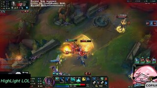pyke bảo chúng m vào hết đây #lol #highlights