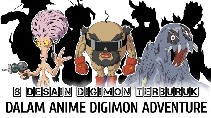 8 Digimon Dengan Desain Terburuk Dalam Anime Digimon Adventure