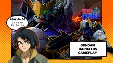 Gundam ini Terlalu OP !! Gundam Barbatos Gameplay | Gundam Supreme Battle