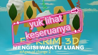 Mengisi Waktu Luang. Es Krim