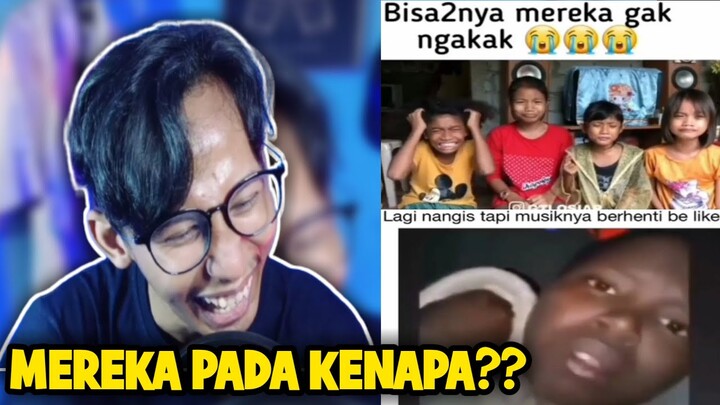 BISA - BISANYA MEREKA TIDAK NGAKAK⁉️SI KECIL TERLALU AKTIF YA BUN.. WKWK
