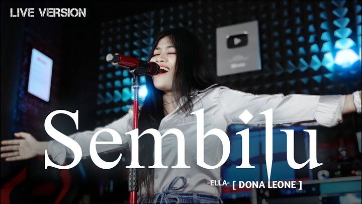 SEMBILU - DONA LEONE | Woww VIRAL Suara Menggelegar BUMIL Lady Rocker | SLOW ROCK