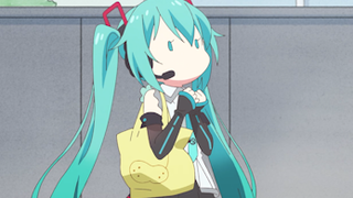 “初音未来动画登场 竟然被人抢了葱？”