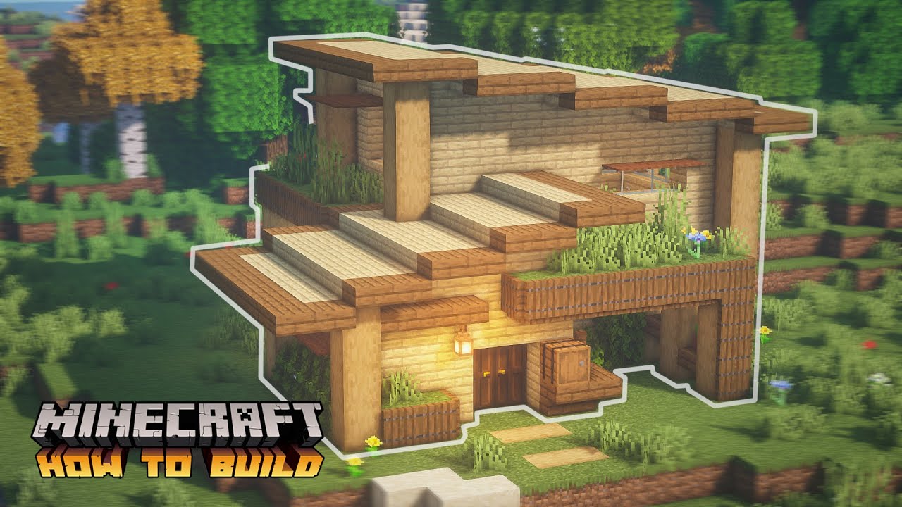 Minecraft: How to Build a Simple Survival Wooden House (Quick Tutorial) -  Bilibili