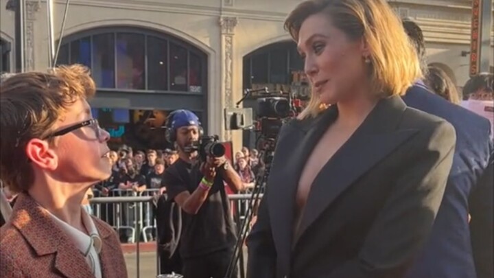 [Elizabeth Olsen] Scarlet Witch, are you excited?