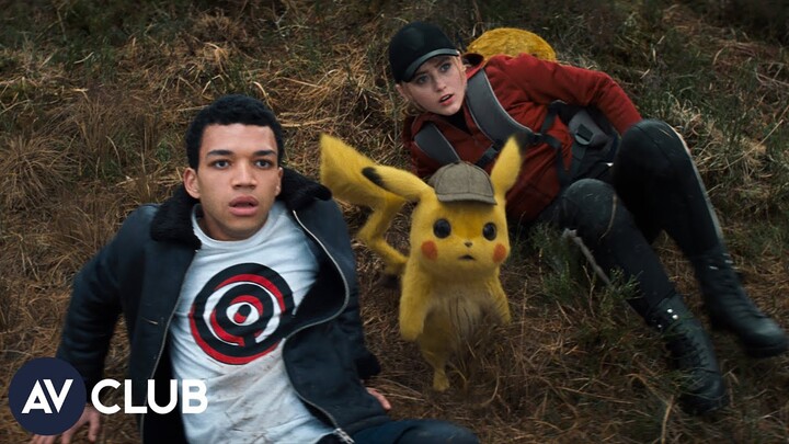 Detective Pikachu's Justice Smith and Kathryn Newton talk about joining the Pokémon universe