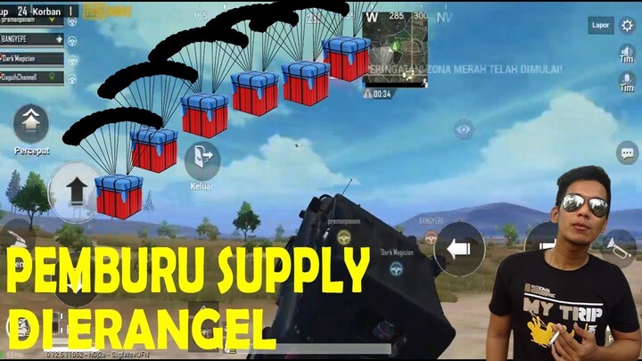 RUSUH BERBURU SUPPLY DI ERANGEL