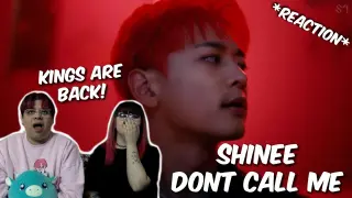 (KINGS ARE BACK!) SHINee 샤이니 'Don't Call Me' MV - REACTION