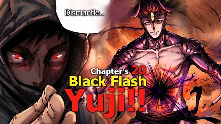DISMANTLE RAKSASA & BLACK FLASH YUJI - JJK MODULO CHAPTER 20 TERBARU