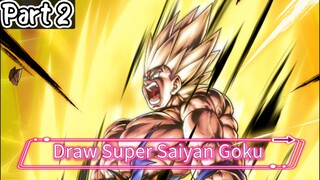 Draw Super Saiyan Goku  Part 2