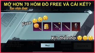 MỞ NHẠC XỔ SỐ QUAY HƠN 70 VÉ QUAY HÒM ĐỒ FREE RA TOÀN ĐỒ SIÊU XỊN VÀ CÁI KẾT || PUBG MOBILE