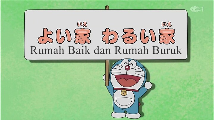 Doraemon Bahasa Indonesia(HD) 353 v1 - Rumah Baik dan Rumah Buruk.