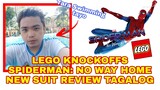 LEGO New Spiderman No Way Home Suit Review TAGALOG | ARKEYEL CHANNEL