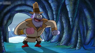 How did Patrick's pointy head turn into a pig nose?