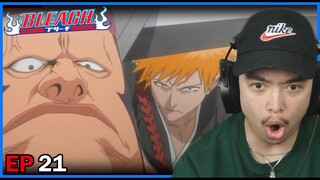 ICHIGO VS JIDANBO! || THE SOUL SOCIETY ARC BEGINS! || Bleach Episode 21 Reaction