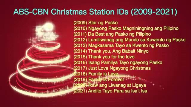 ABS-CBN Christmas Station IDs