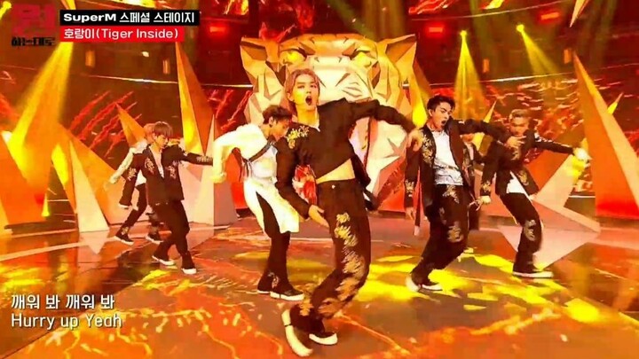 Finally, the Korean style! SuperM's new song Tiger Inside + With You + Dangerous Woman 201002 HD sta