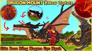 Review Addon Kỵ Sĩ Rồng 2 Update Boss Rồng Dung Nham Cực Bá Trên Mcpe 1.16 (Có Link) | KIDING MC