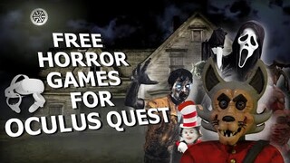 Free Horror Games for Oculus Quest 2