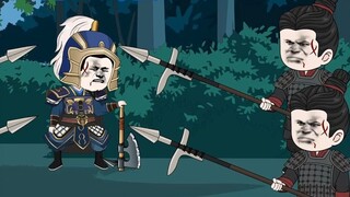 In the fifth episode of "The Qin Resurrection", Liu Bang was injured and Fan Kuai fought against the