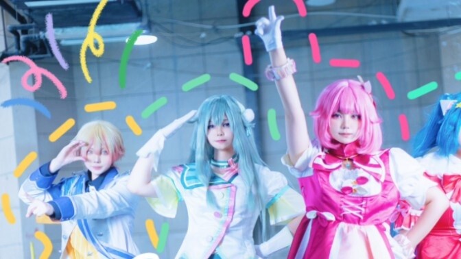 【pjsk】The first new team uniform of the entire site, Smile Investigation Team^^【A5】