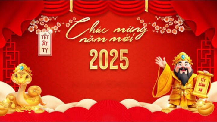 Chúc mừng năm mới - Xuân Ất Tỵ 2025! Nghe Nhìn Việt Nam